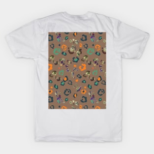 Animalier modern brown T-Shirt